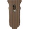 Ekena Millwork 3 1/2"W x 4"D x 7"H Small Acanthus Wood Corbel, Walnut CORW03X04X07ACWA - alternate 3